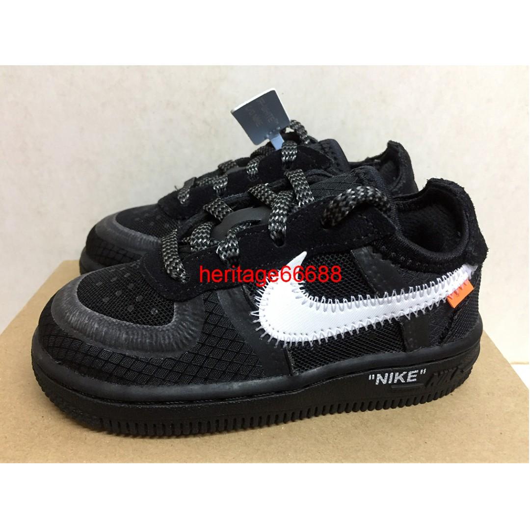 ow x air force 1 black