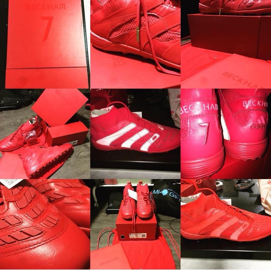 Adidas DB predator accelerator 7 red URGENT OFFER Sports