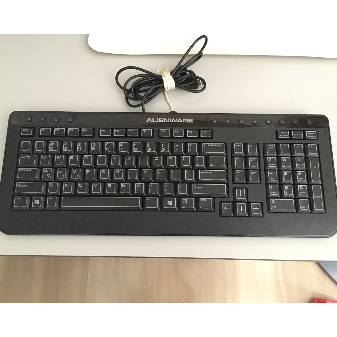 Alienware USB Keyboard, Computers & Tech, Parts & Accessories, Computer ...