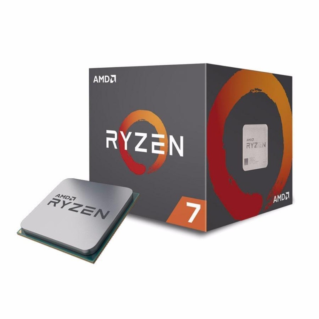 Amd Ryzen 7 2700x Processor With Wraith Prism Led Cooler Electronics Computer Parts Accessories On Carousell