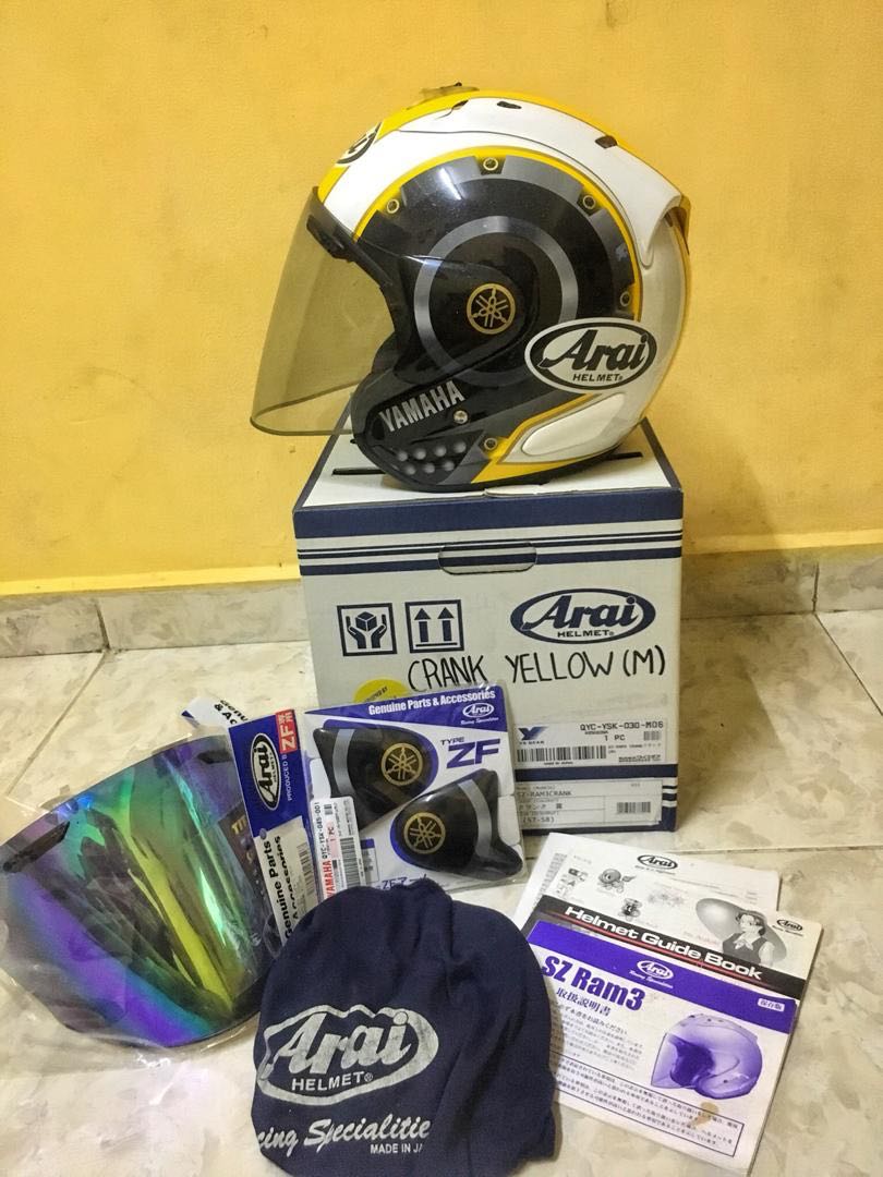 arai crank kuning