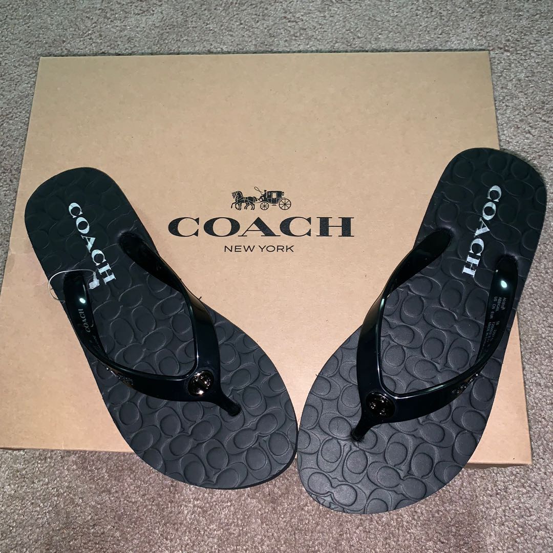 coach slippers