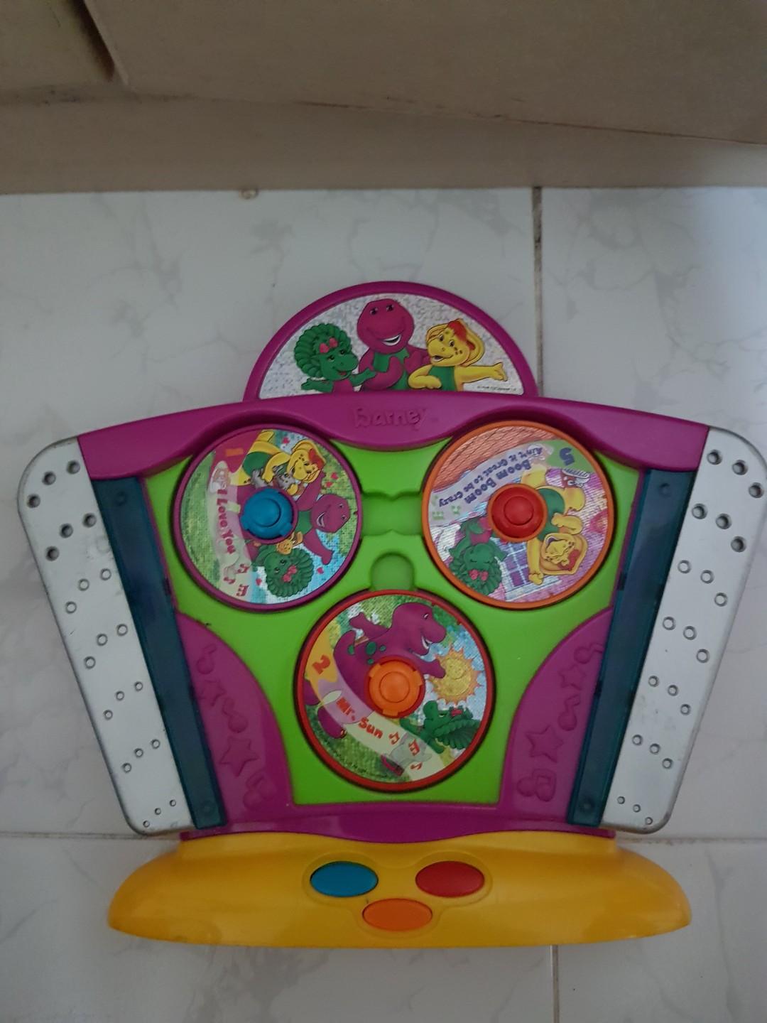 Barney Music Player Babies Kids Toys Walkers On Carousell