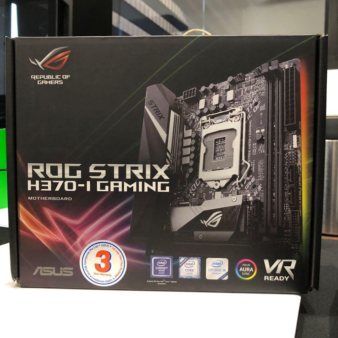 Bnib Asus Rog Strix H370 I Gaming Motherboard Electronics Computer Parts Accessories On Carousell Bnib Asus Rog Strix H370 I Gaming Motherboard Electronics Computer Parts Accessories On Carousell