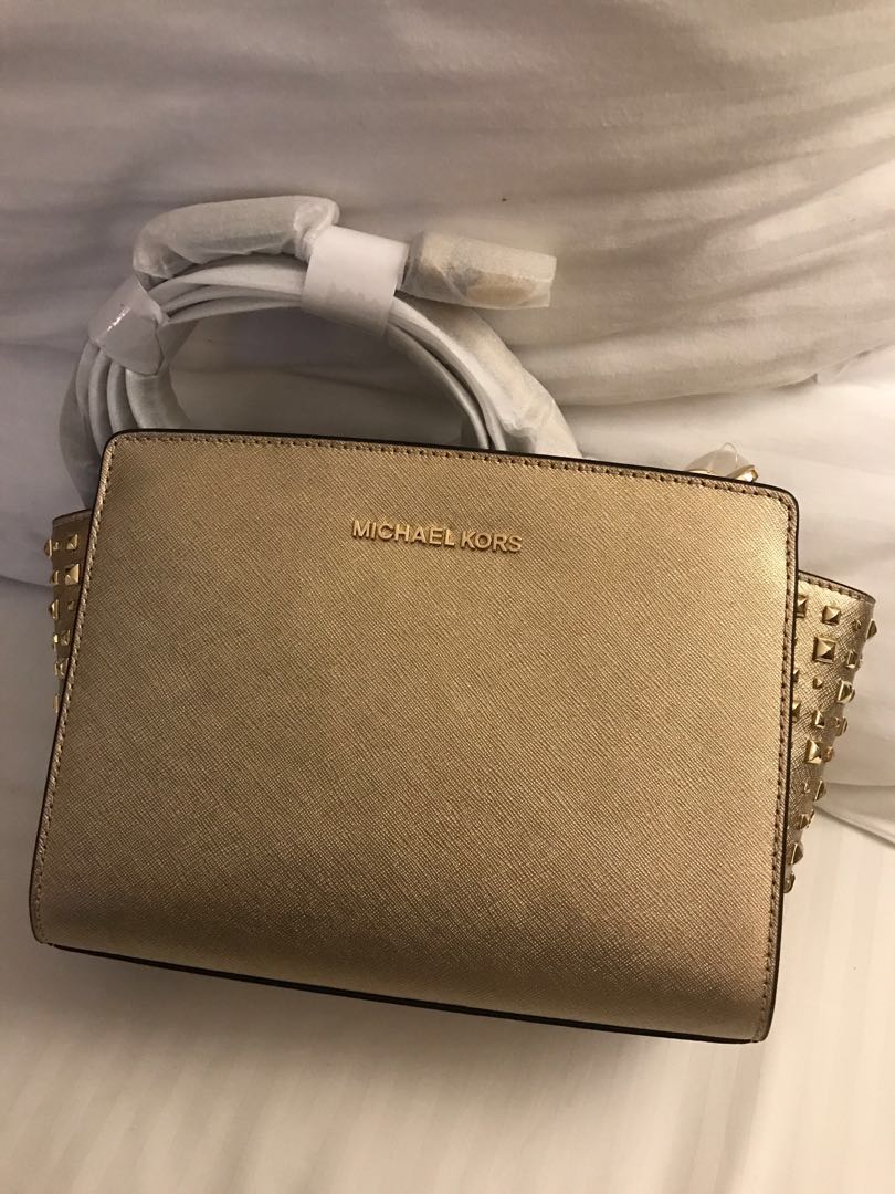 michael kors selma gold