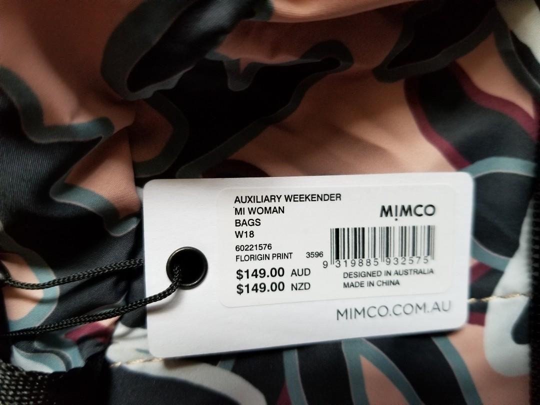 Mimco sales auxiliary weekender