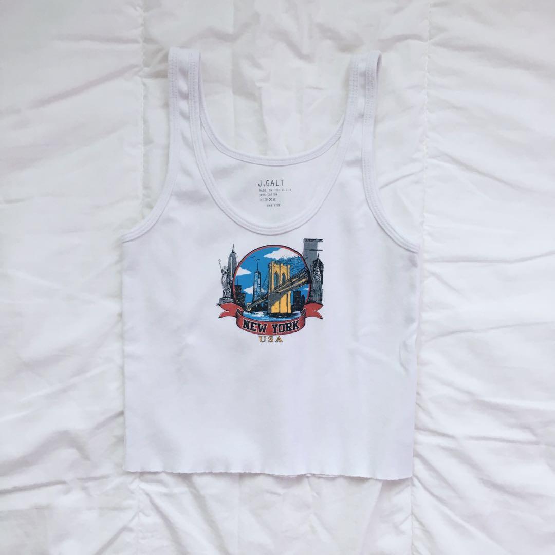Brandy Melville New York Sheena Tank Women S Fashion Clothes Tops On Carousell