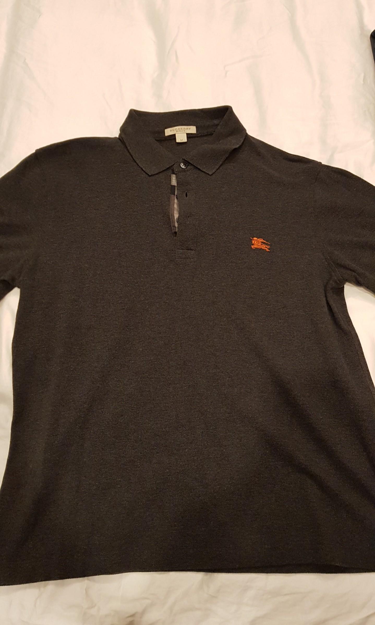 burberry polo t shirt