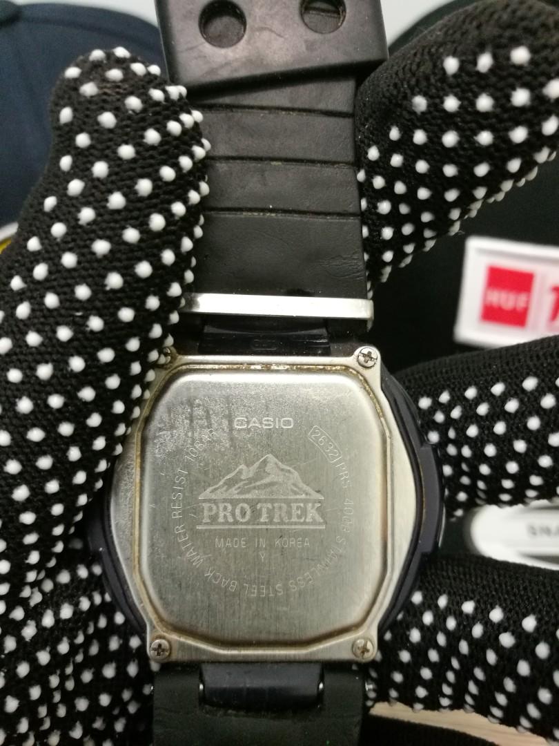 Casio PRS 400B Protrek Men s Fashion Watches Accessories