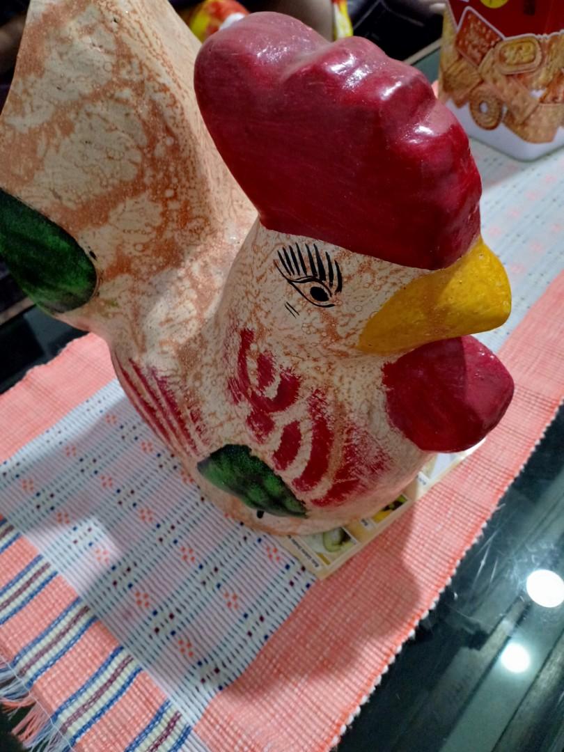 Celengan ayam tanah liat bakar, Desain & Kerajinan Tangan, Lainnya di