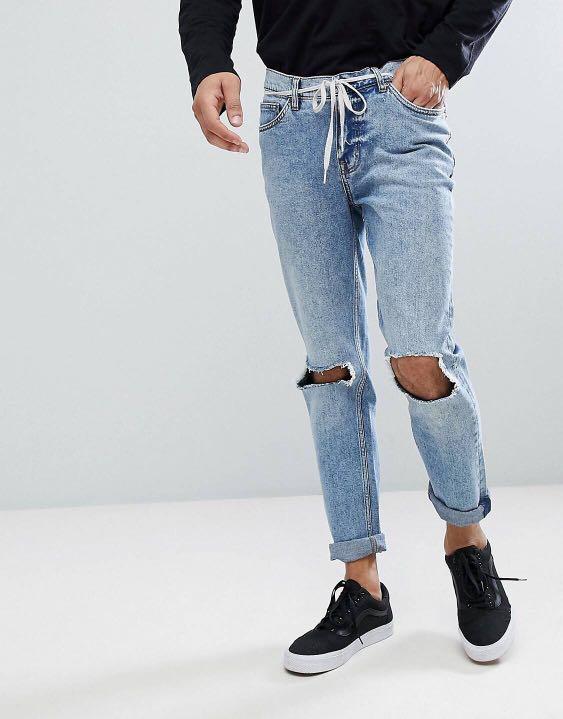 cheap monday baggy jeans