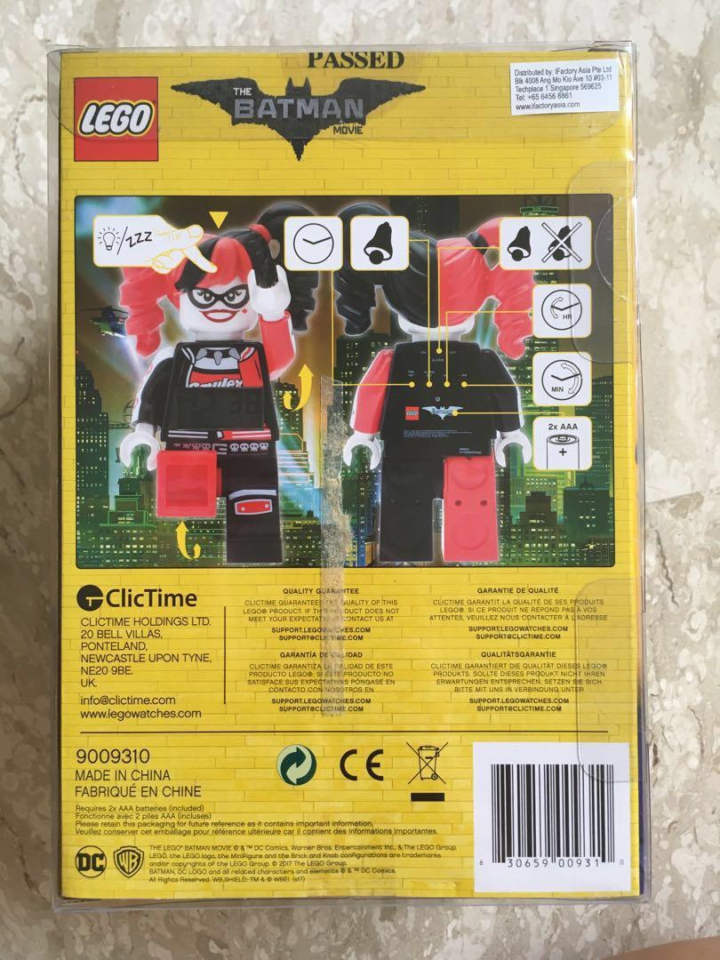Harley quinn lego alarm clock 2025