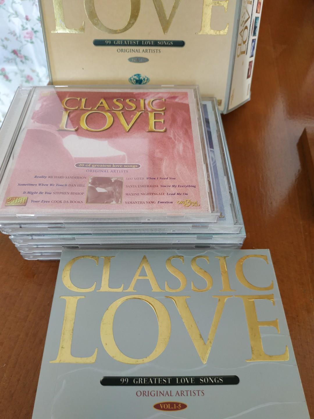 Classic English Love Songs CD Collection, Hobbies & Toys, Music