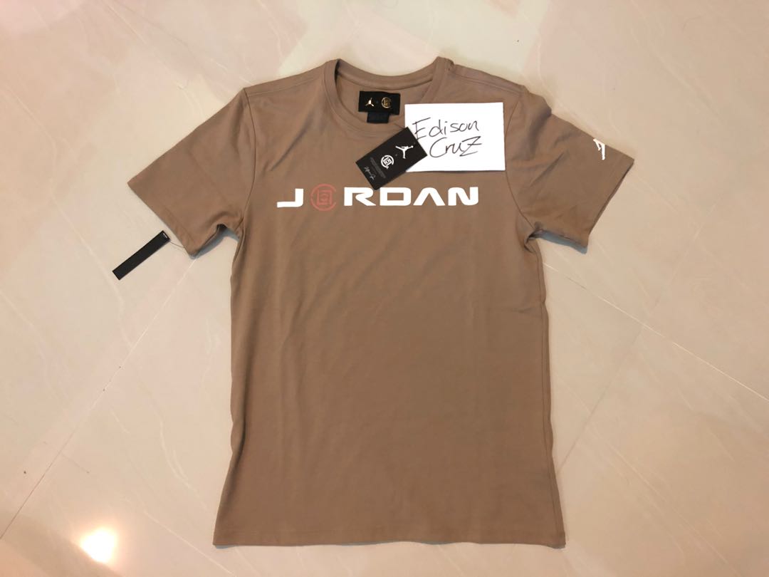 clot x jordan tee