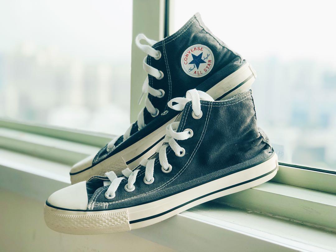 converse dark grey