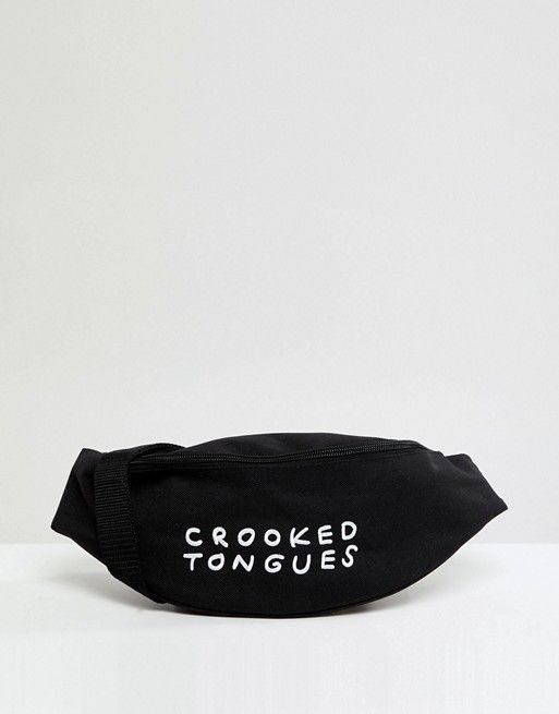 crooked tongues bum bag