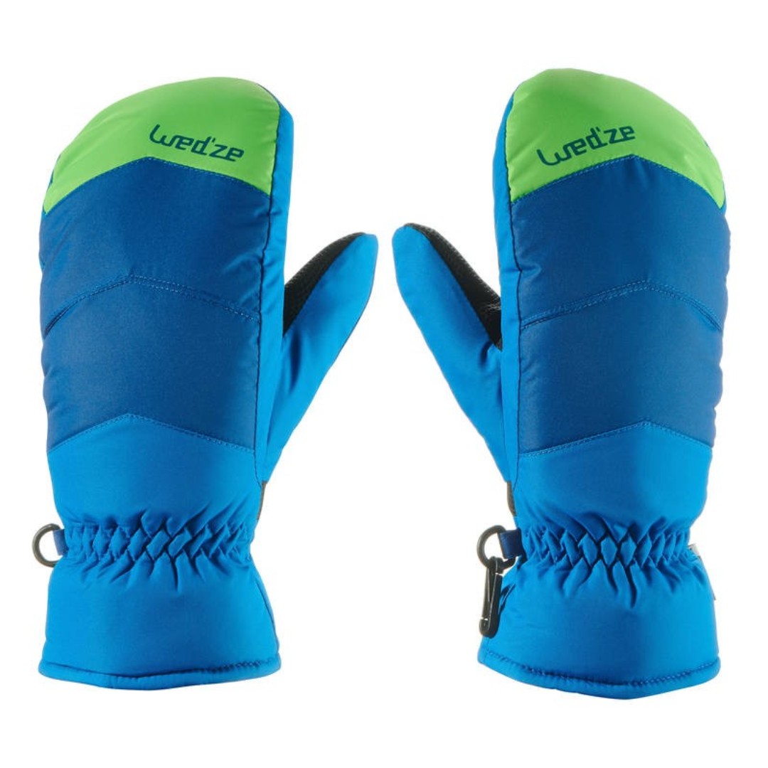 Decathlon Junior Ski Mittens Winter Snow Gloves Travel Travel