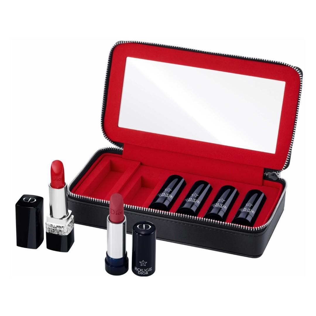 dior lipstick rouge set