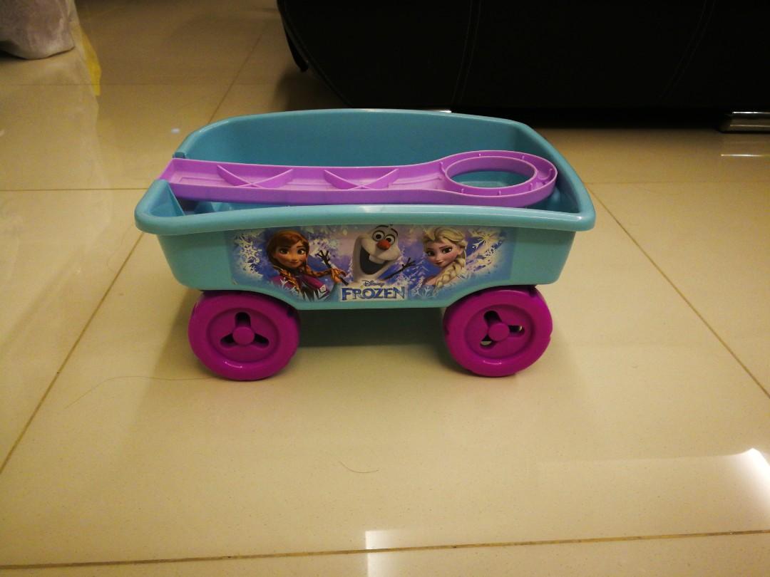 Frozen Eternal Winter Pull Along Wagon Toys Hobbies Monalisa