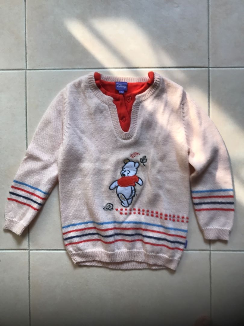 pooh bear sweater