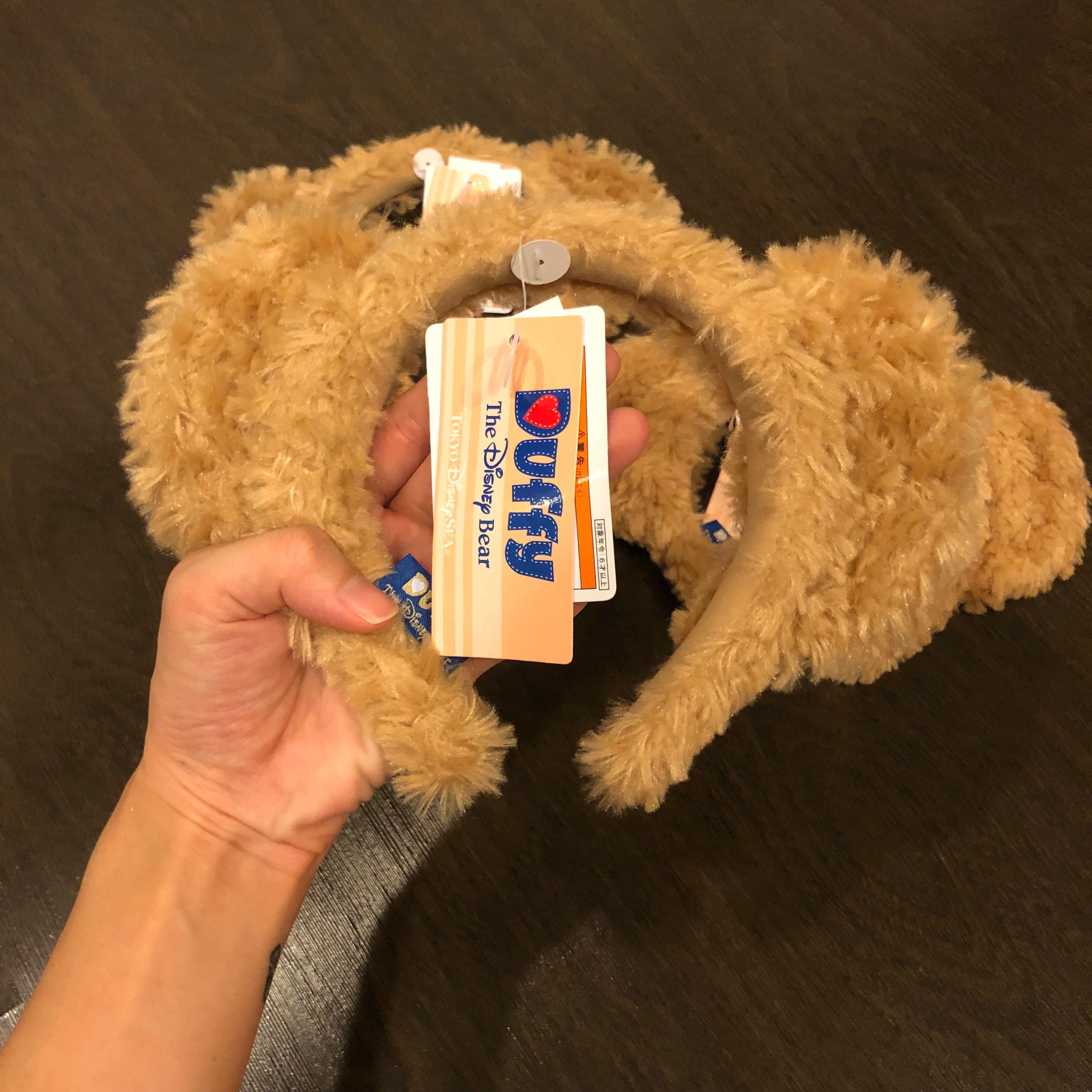 Disney Resort Gelatoni Pass Case & Headband Set Plush Bag Ears Hat Disney Resort Gelatoni Pass Case & Headband Set Plush Bag Ears Hat