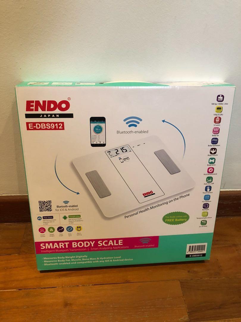 Endo Japan Smart Body Scale (Weighing Scale), Health & Nutrition
