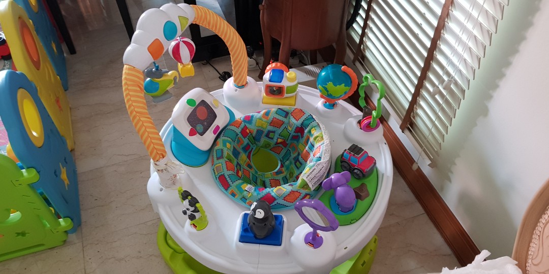 Evenflo exersaucer triple fun & clearance world explorer