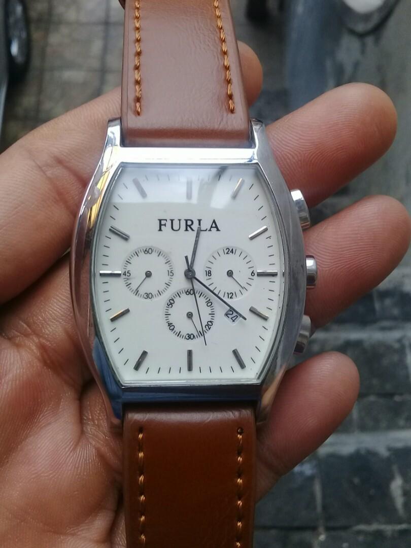 furla steel collection watch