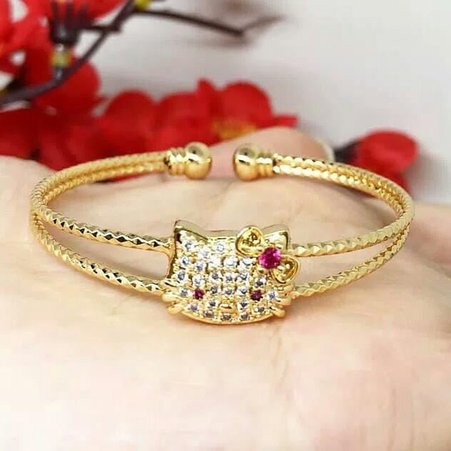 gelang anak lapis mas 18k