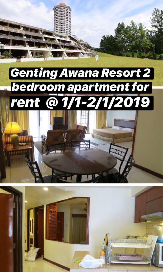 Genting Highland Awana Resort World 2 Bedroom Apartment