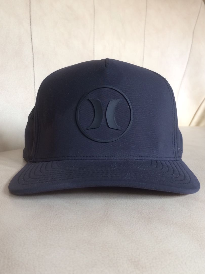 Hurley Dri-Fit Icon Hat Topi - Black 