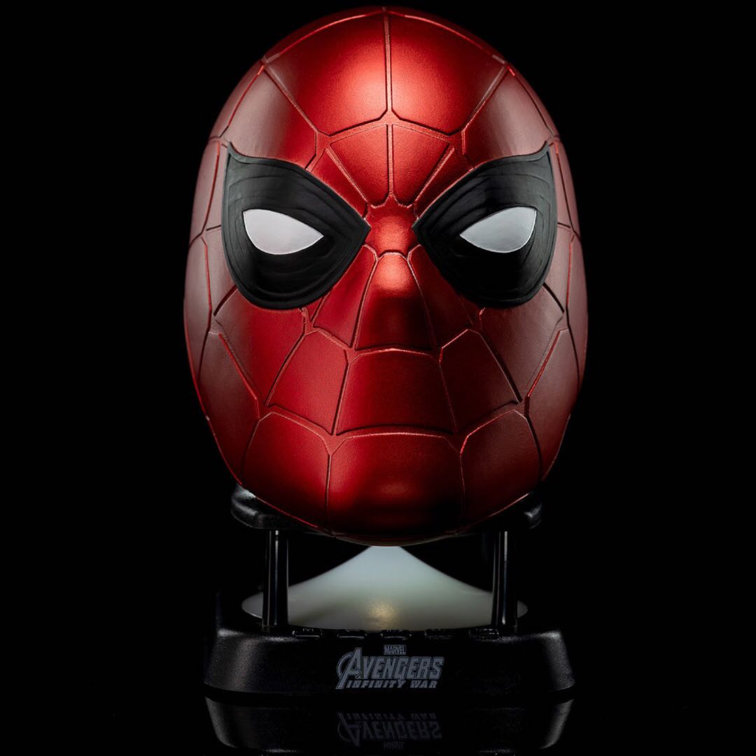 Iron Spiderman Helmet mini bluetooth 