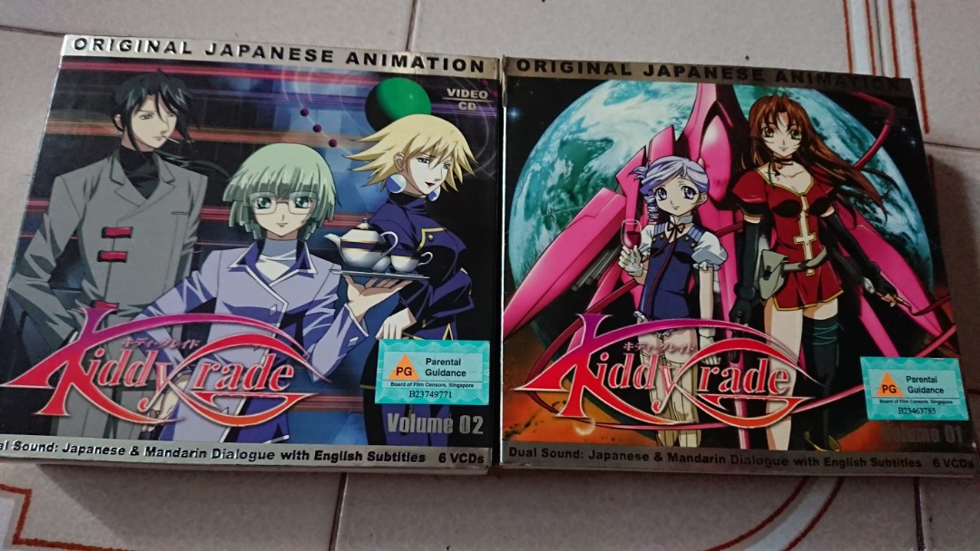Wallpaper Kiddy Grade Vcds Music Media Cds Dvds Other Media On Carousell For iPhone