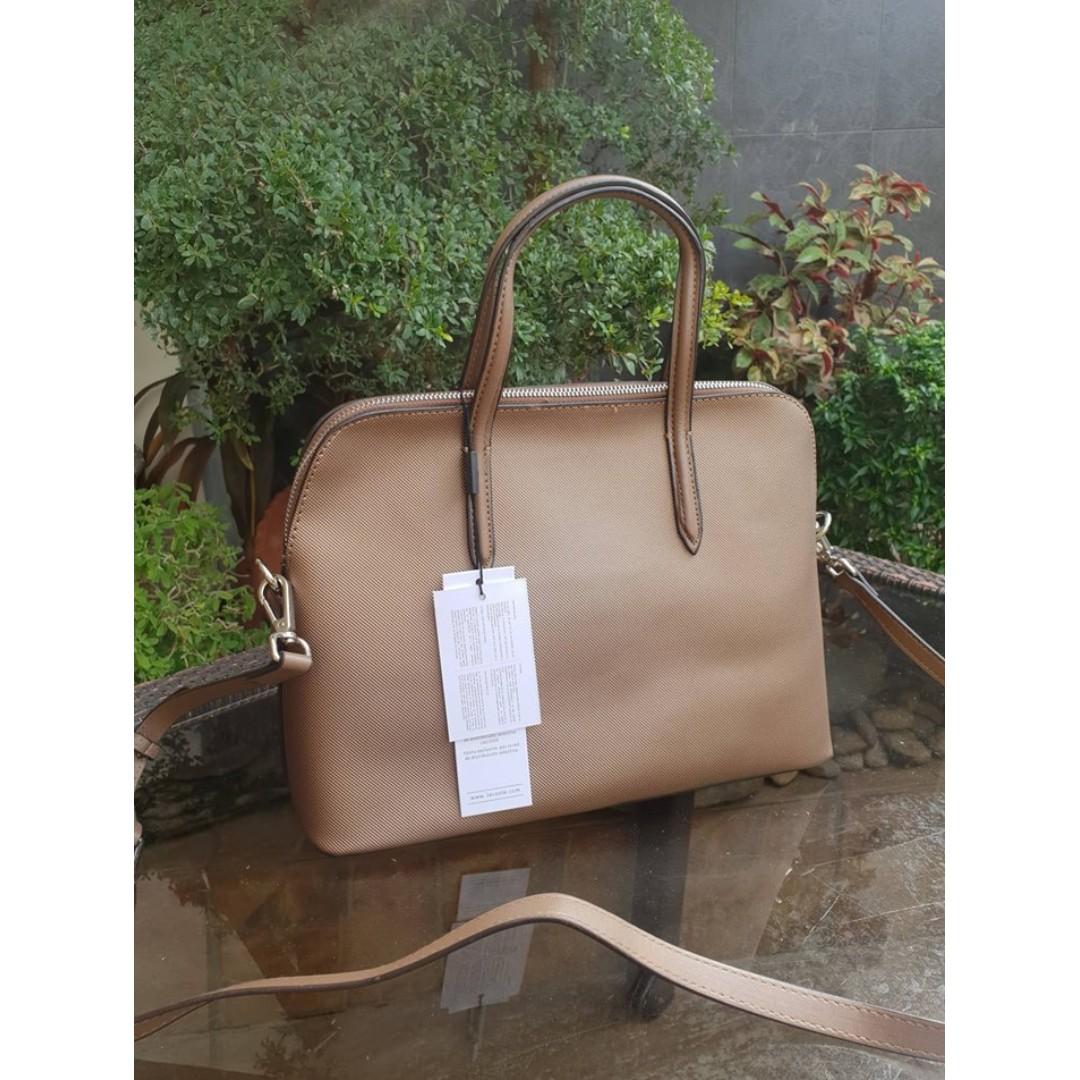 Women's chantaco dual carry piqué leather bugatti bag on sale