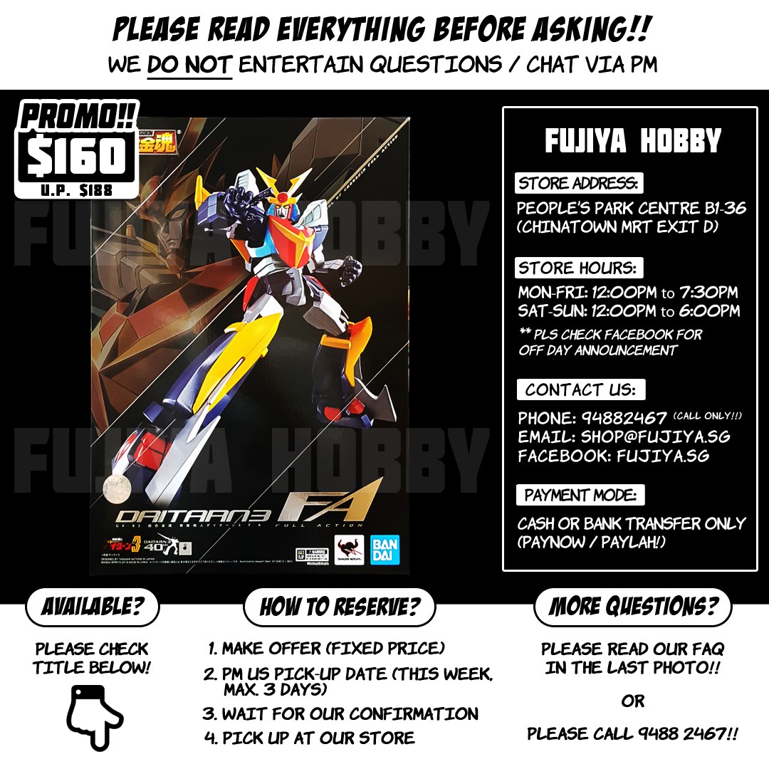 Get Wallpaper Backorder Soul Of Chogokin Soc Gx 82 Muteki Koujin Daitarn 3 Free HD
