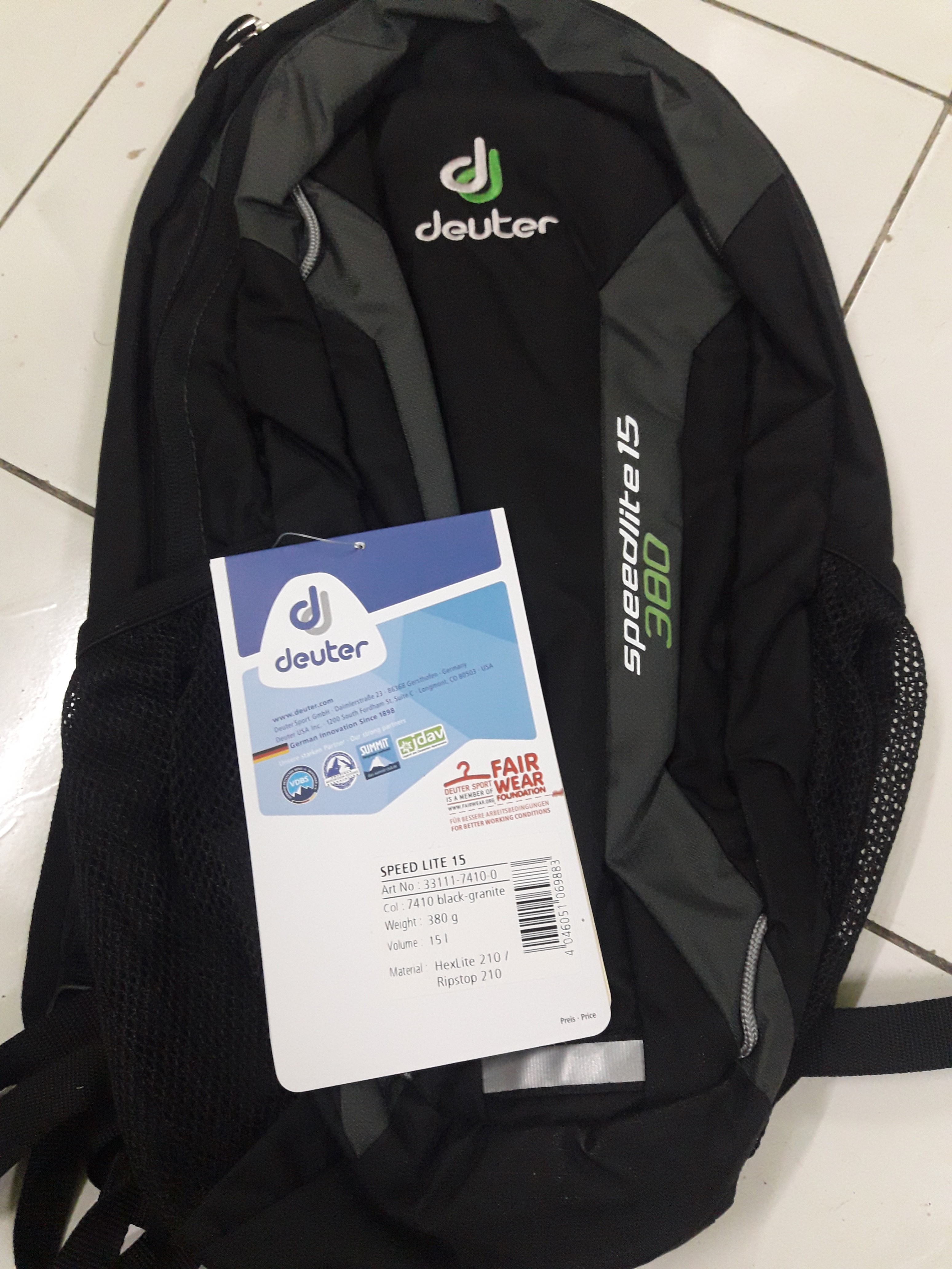 Deuter speed lite 15 380 deals