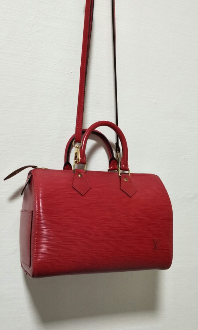 Louis Vuitton Red Epi Leather Speedy 25, myGemma, AU