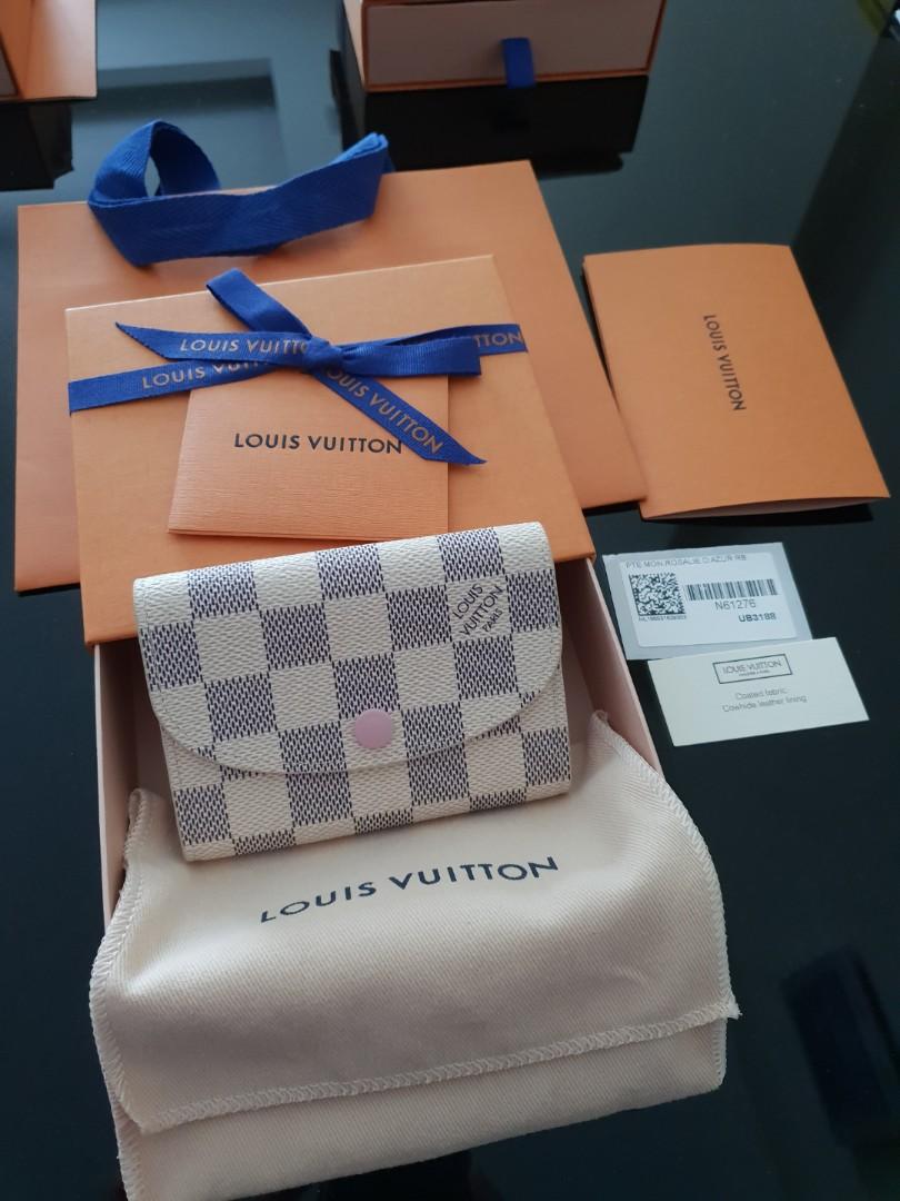 Shop Louis Vuitton DAMIER AZUR Rosalie Coin Purse (N61276) by LILY