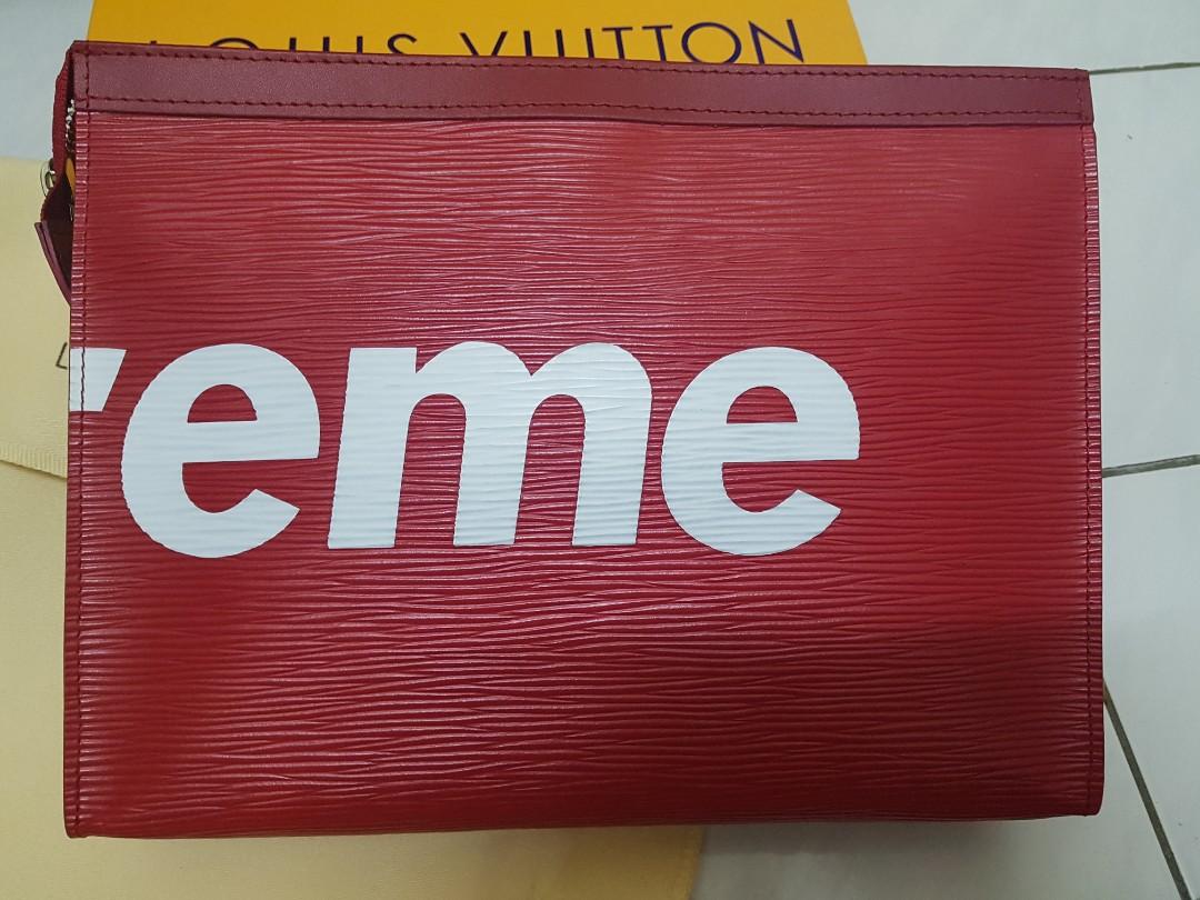 lv x supreme clutch