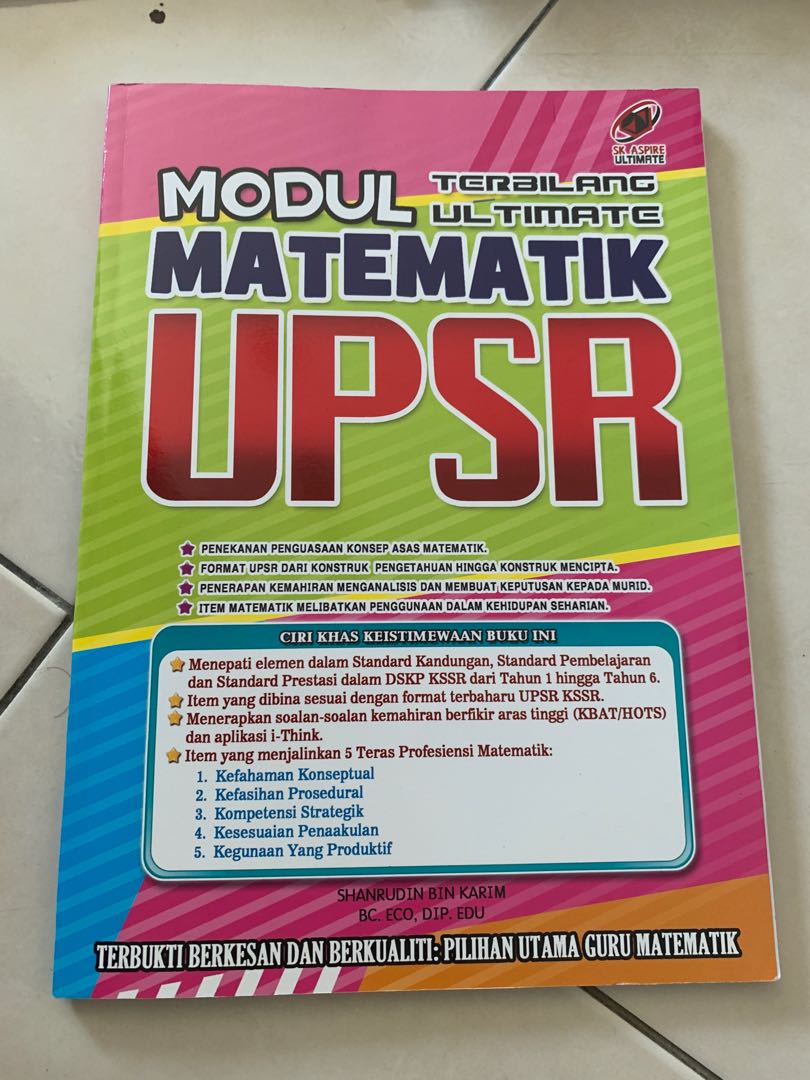 Matematik UPSR, Books u0026 Stationery, Books on Carousell