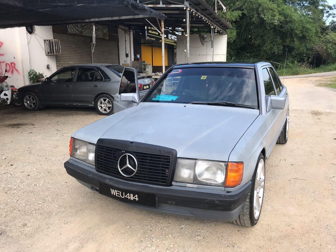 Mercedes 190e manual, Cars, Cars for Sale on Carousell