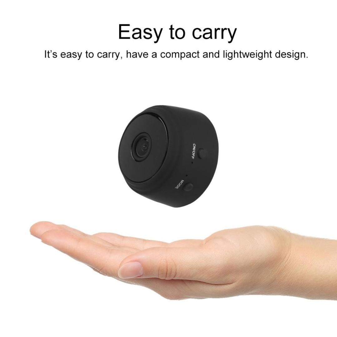 Upgraded Mini Spy IP Camera Wireless WiFi HD 1080P Hidden Home Security ...