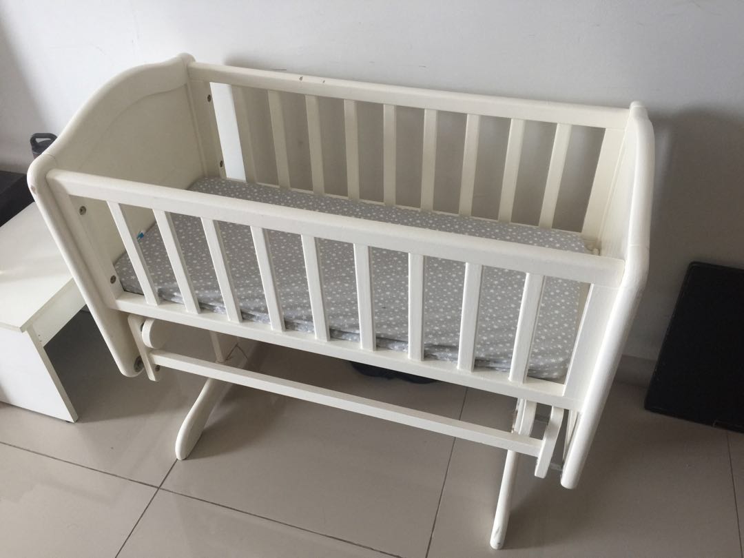 Mothercare gliding crib mattress discount