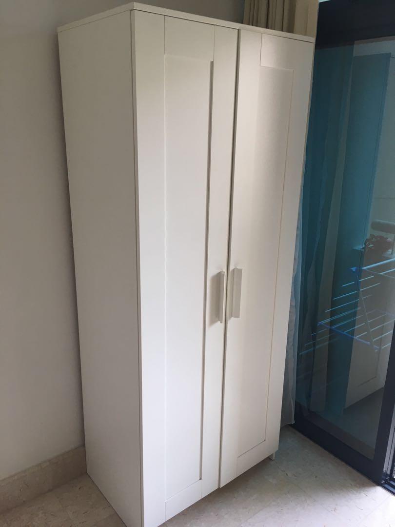 Moving Sale White Ikea Wardrobe Furniture Shelves Drawers On