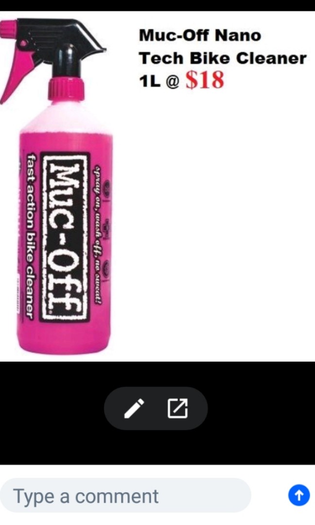 muc off nano tech bike cleaner
