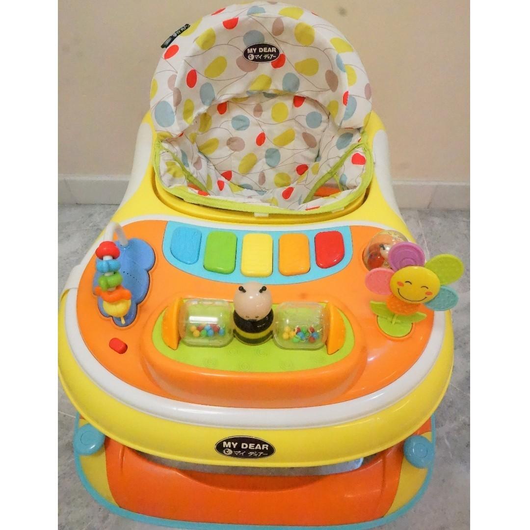 Mydear Baby Walker 110 Babies Kids Toys Walkers On Carousell