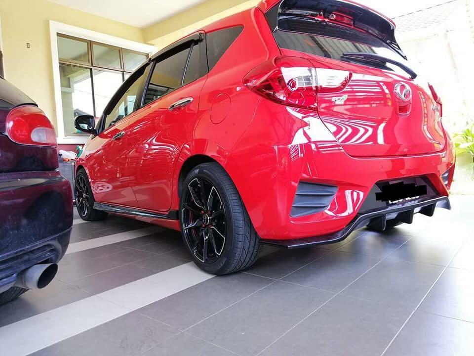 Myvi 2018 Gen 3 Rear Diffuser Baca Description Auto Accessories On Carousell