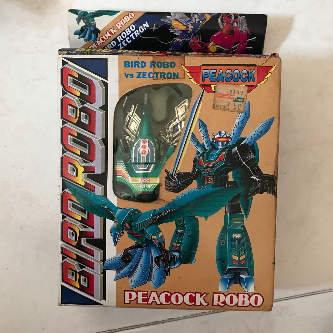Old school Transformers Robot peacock toy, Hobbies & Toys, Toys & Games