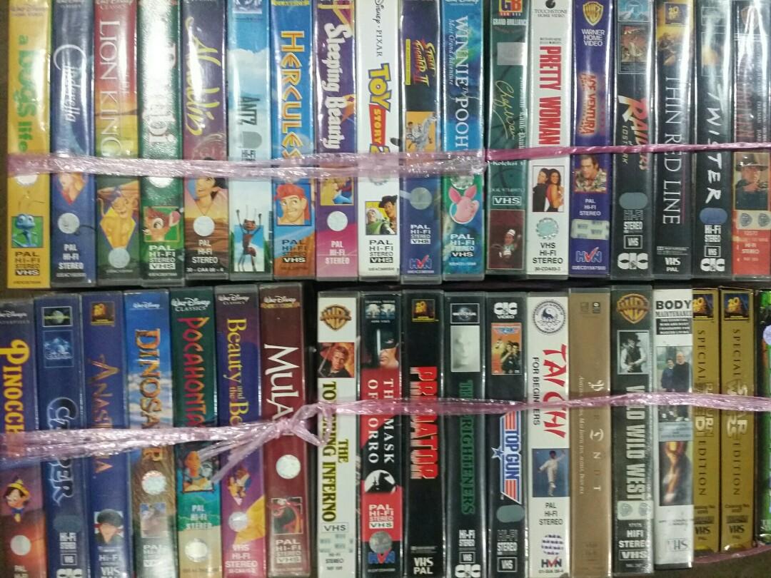 Original VHS movie tapes, Hobbies & Toys, Music & Media, CDs & DVDs on