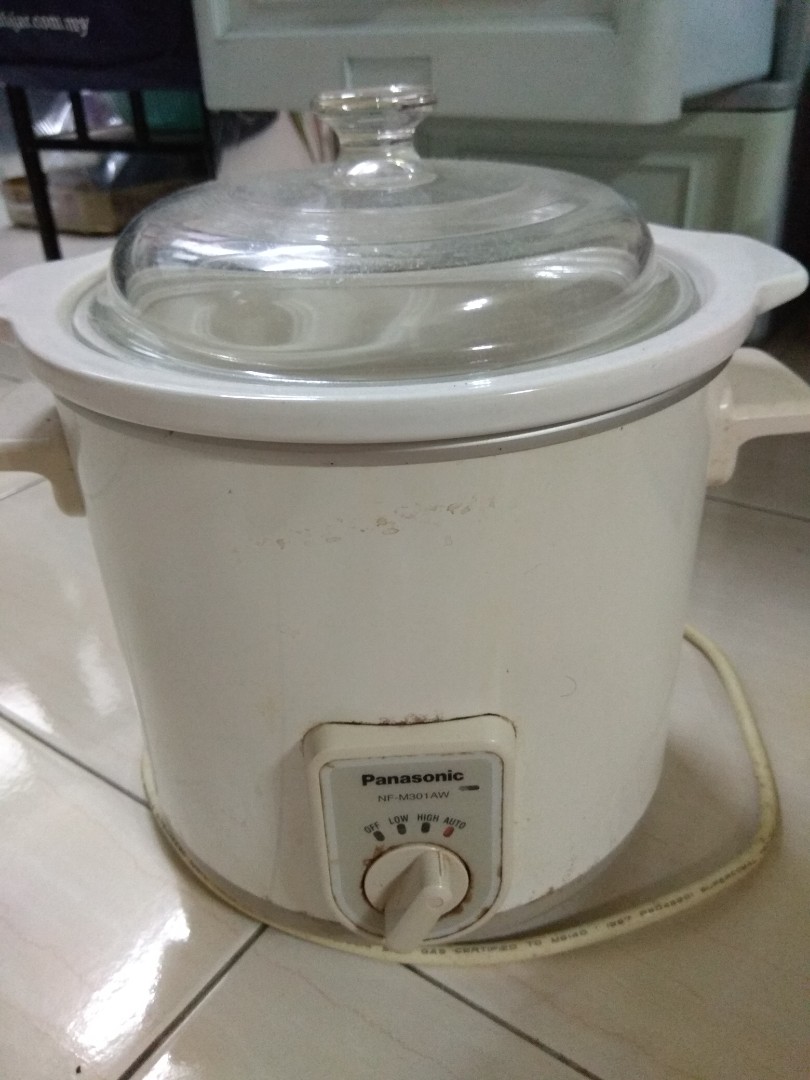 Panasonic slow cooker NFM301AW, TV & Home Appliances, Kitchen
